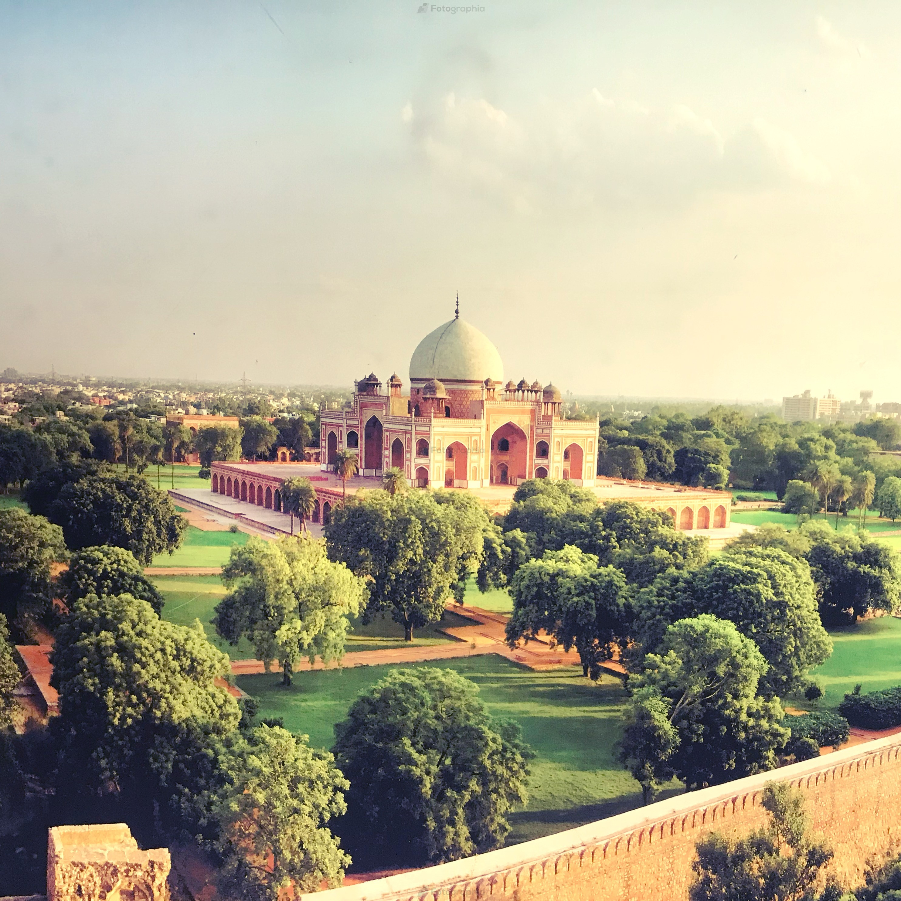 Humayun's Tomb from Top♥️