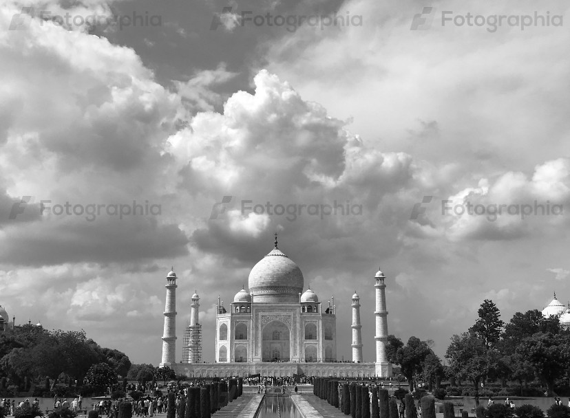 Taj in Black and white